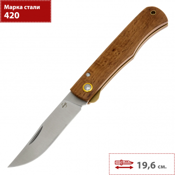 Складной нож BOKER PLUS RUSTICUS 01BP0048